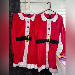 Santa clause dress pjs
